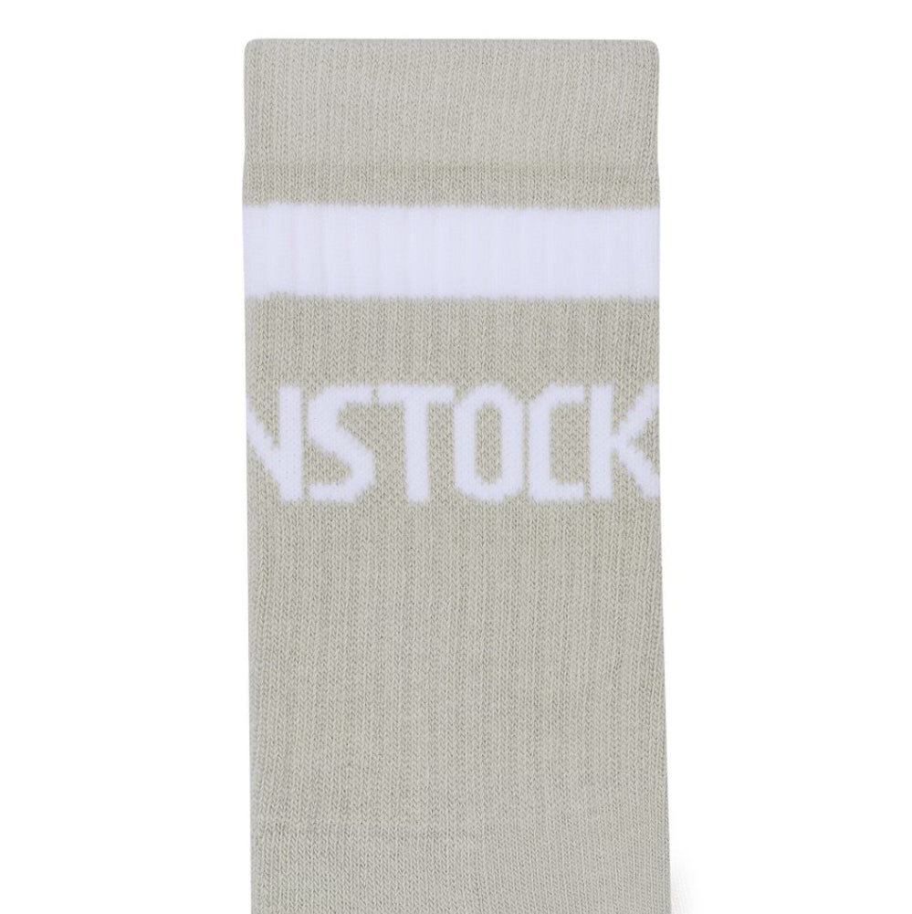 Cotton Stripe Sock in Gray by Birkenstock