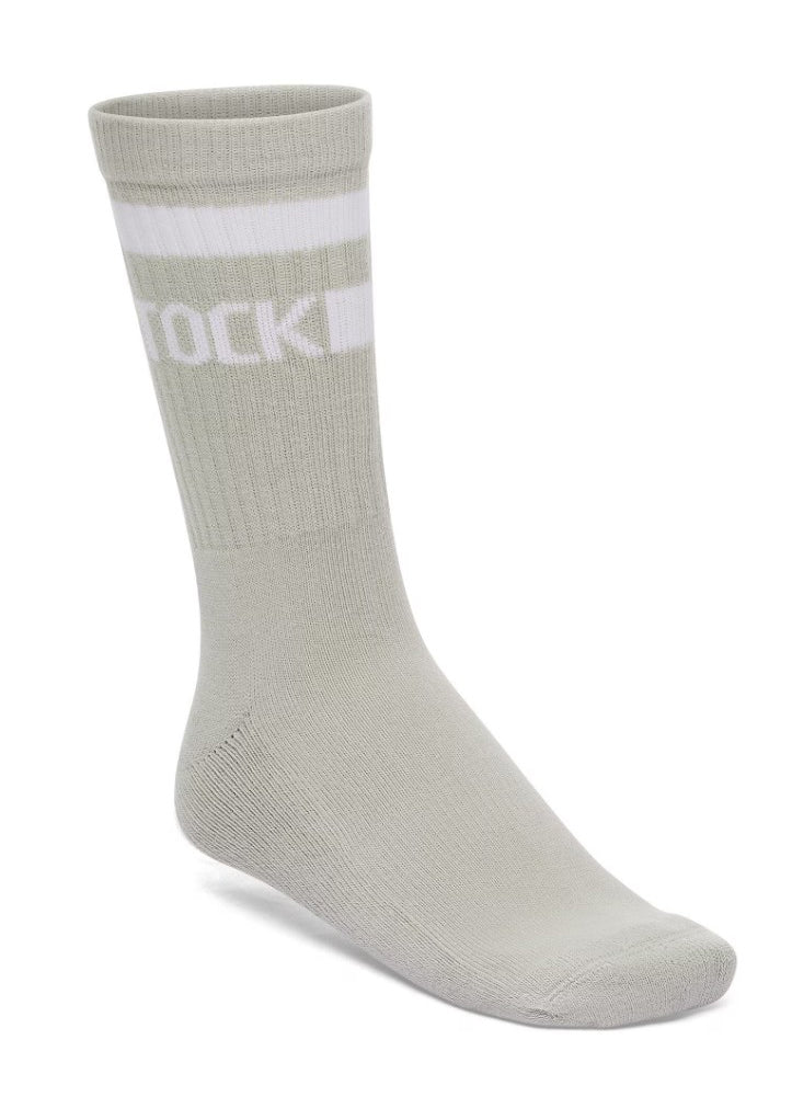 Cotton Stripe Sock in Gray by Birkenstock