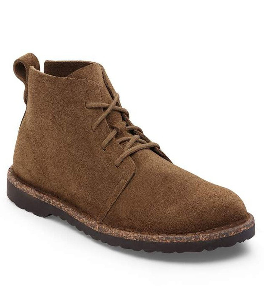Uppsala Mid in Dark Tea Suede Regular Width by Birkenstock
