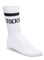 Cotton Crew Stripe in White/Black by Birkenstock