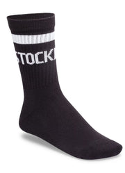 Cottom Crew Stripe in Black/White by Birkenstock