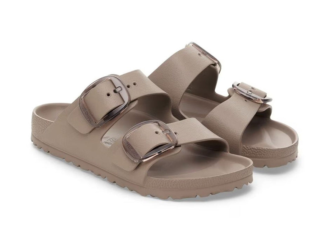 Arizona Big Buckle in Gray Taupe EVA Narrow Width by Birkenstock