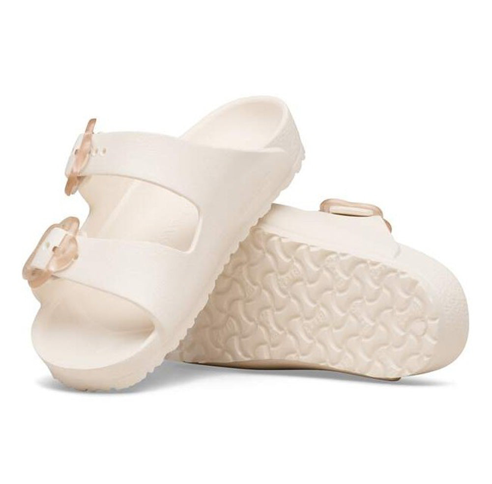 Arizona Flower Buckle in Eggshell EVA Narrow Width by Birkenstock