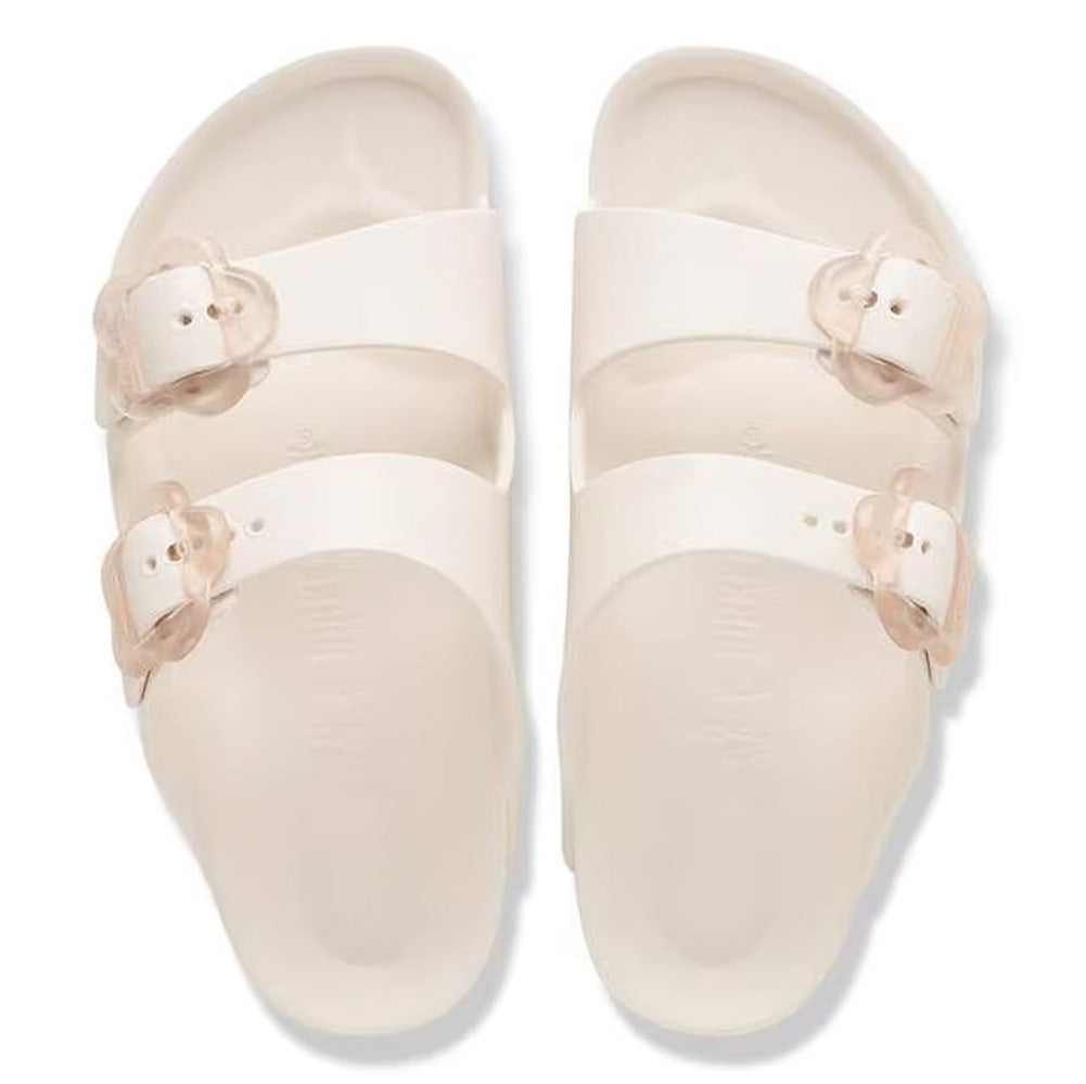 Arizona Flower Buckle in Eggshell EVA Narrow Width by Birkenstock
