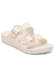 Arizona Flower Buckle in Eggshell EVA Narrow Width by Birkenstock