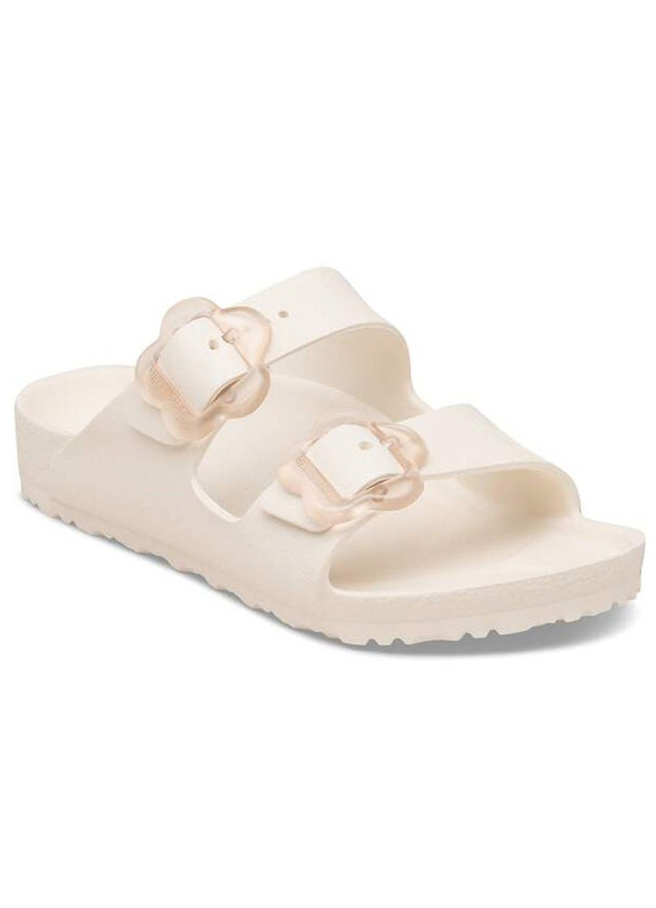 Arizona Flower Buckle in Eggshell EVA Narrow Width by Birkenstock