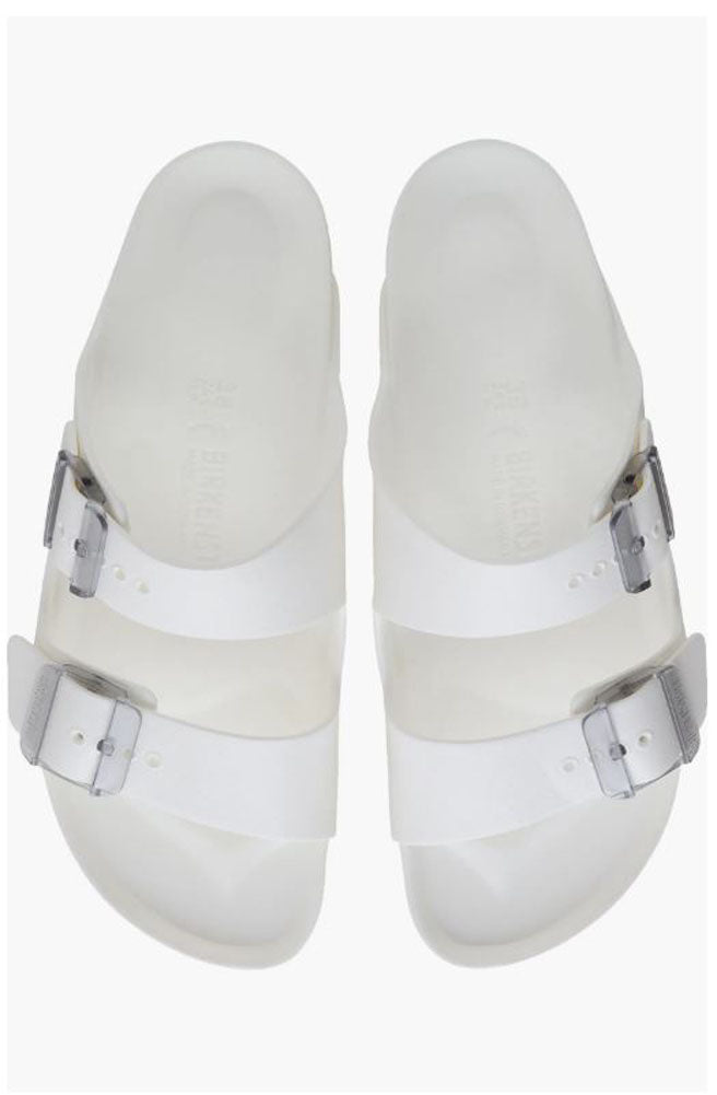 Arizona Stealth Buckle in White EVA Narrow Width by Birkenstock