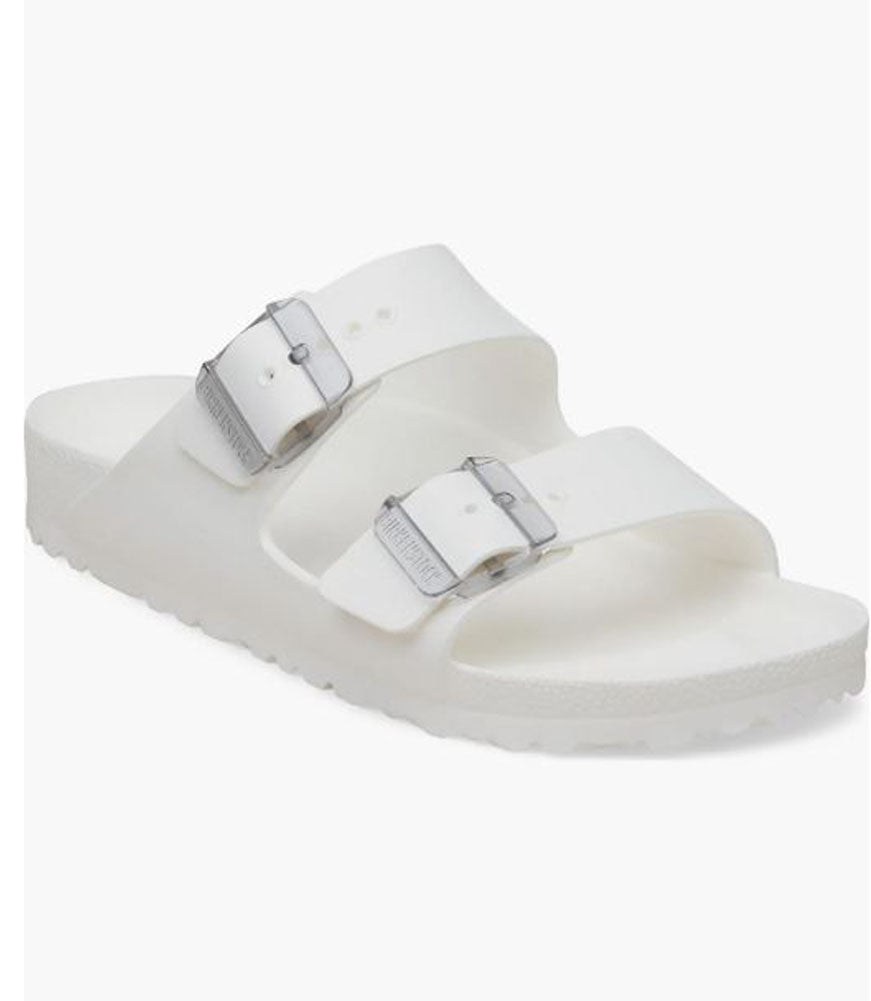 Arizona Stealth Buckle in White EVA Narrow Width by Birkenstock