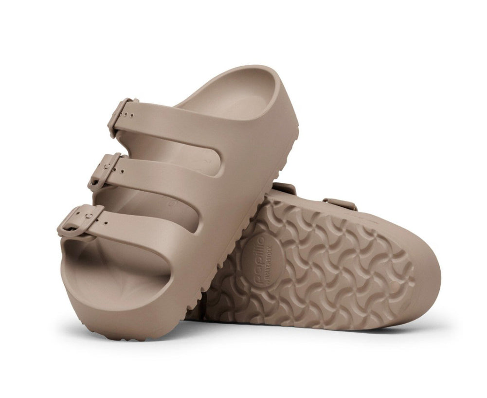 Florida III Flex Platform in Gray EVA Narrow Width by Birkenstock