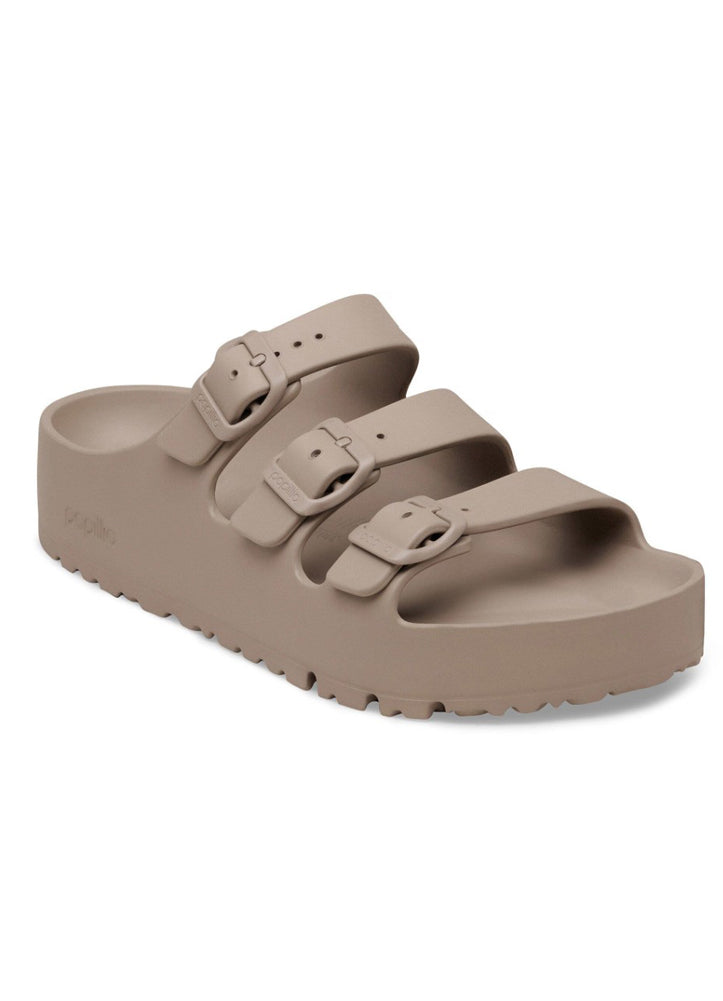 Florida III Flex Platform in Gray EVA Narrow Width by Birkenstock