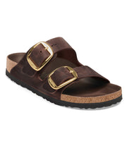 rizona Big Buckle in Habana Oiled Leather Narrow Width by Birkenstock