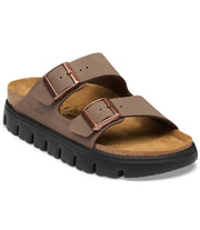 Arizona Chunky in Mocha Birko-Flor Birkibuc Narrow Width by Birkenstock