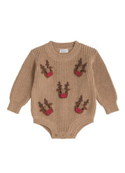 Reindeer Sweater Bubble by Mud Pie