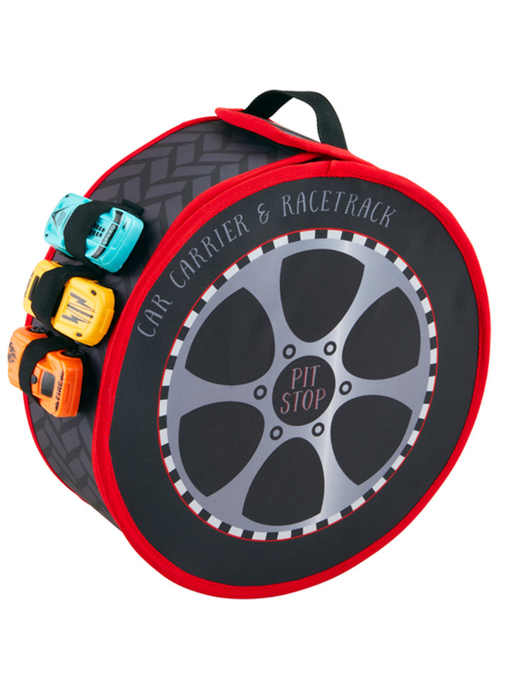 Car Carrier Tote by Mud Pie