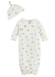 Ditsy Farm Print Take Me Home by Mud Pie