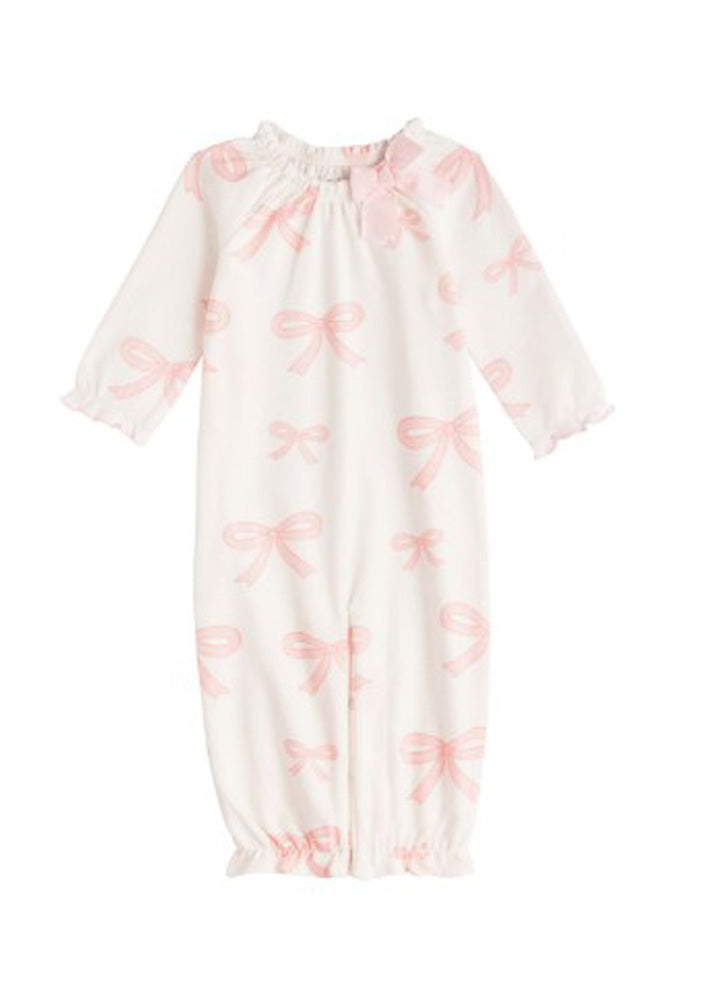 Bow Print Convertible Gown by Mud Pie