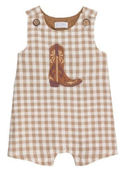 Boot Gingham Jon Jon by Mud Pie