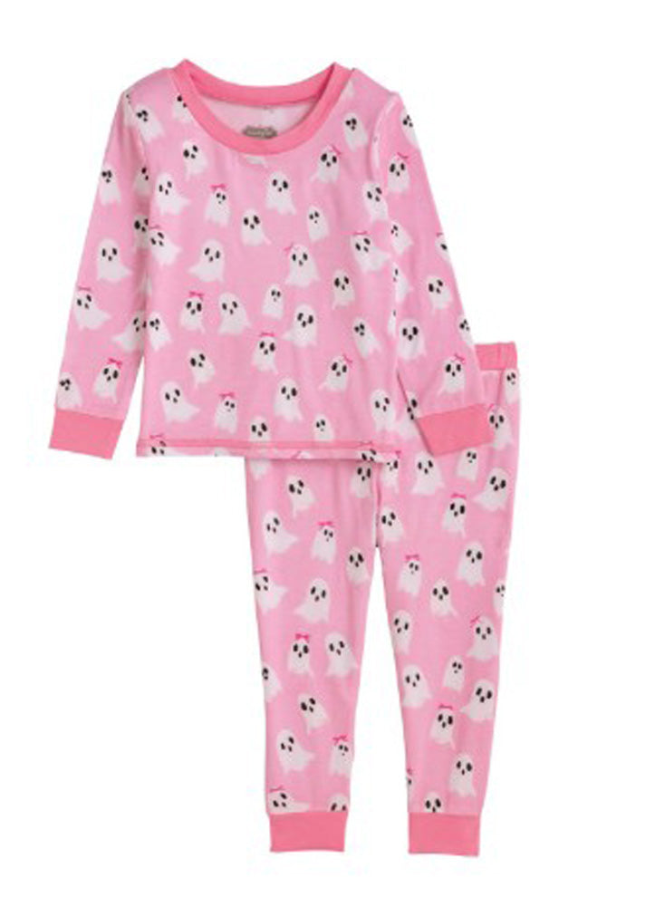 Pink Ghost Glow PJs by Mud Pie