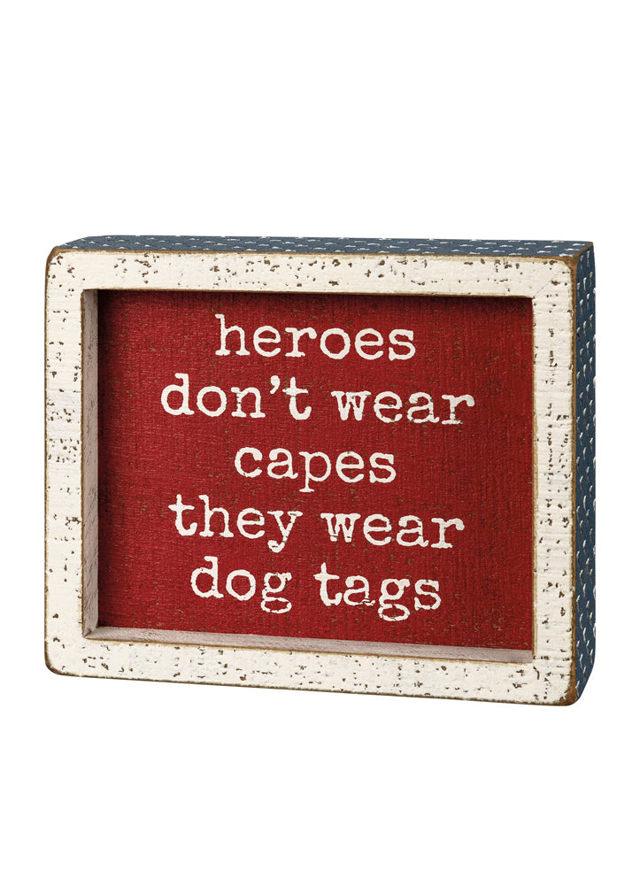 Inset Box Design- Dog Tags by Primitives by Kathy