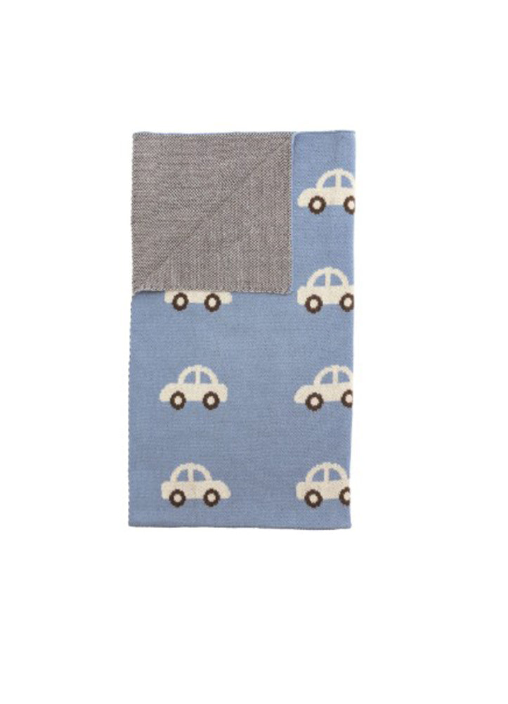 Knit Car Blanket by Mud Pie