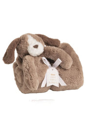 Puppy Plush Blanket by Mud Pie