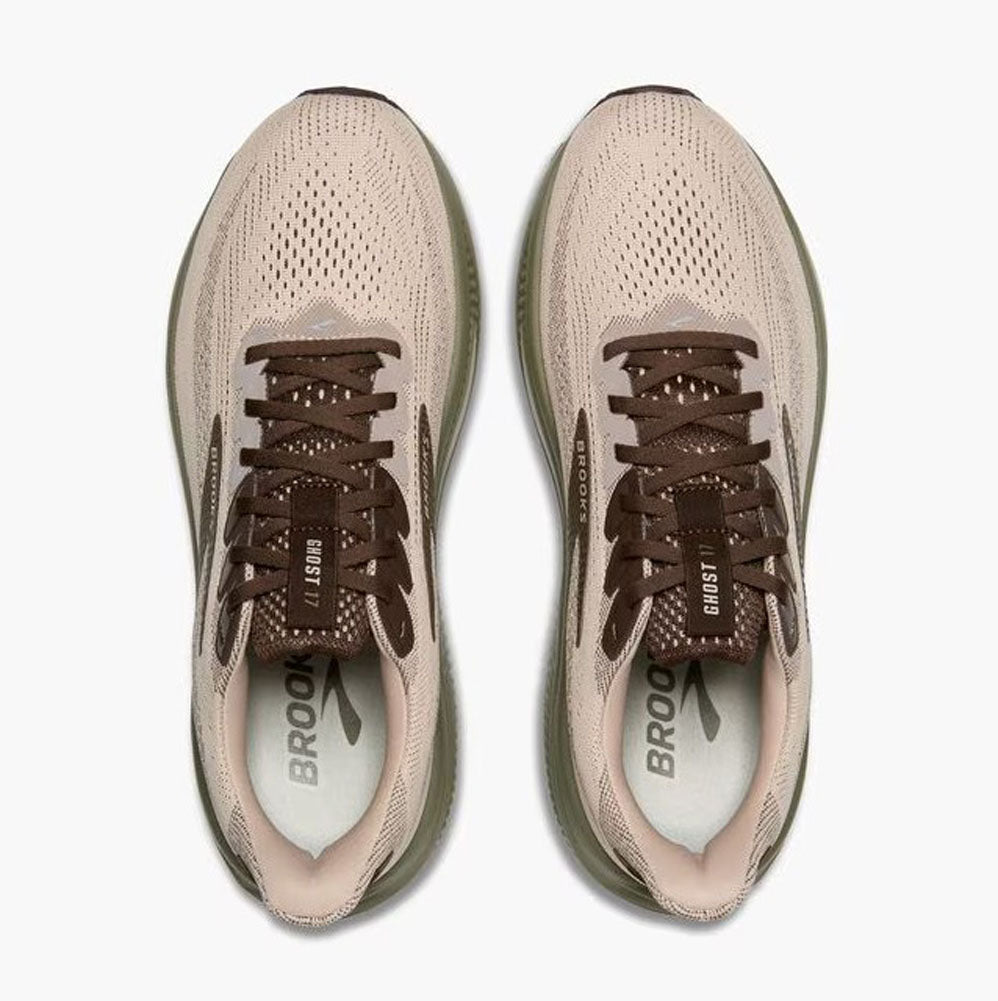 Ghost 17 in Chateau Grey/Brown/Olive by Brooks