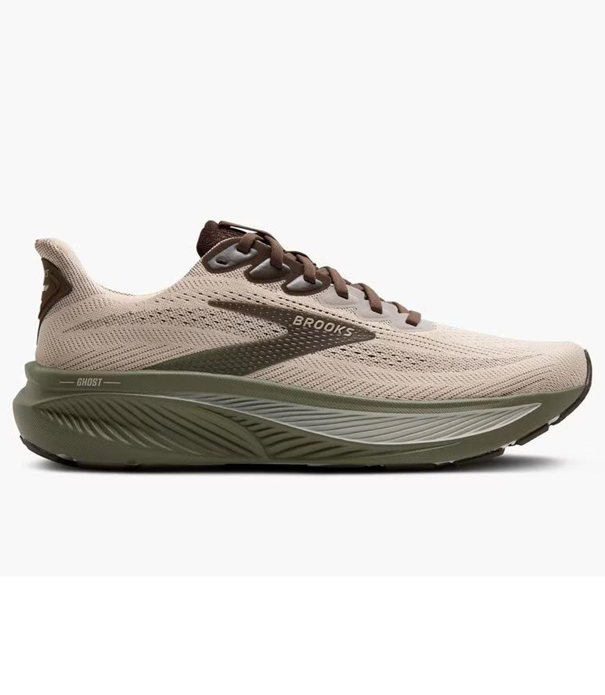 Ghost 17 in Chateau Grey/Brown/Olive by Brooks
