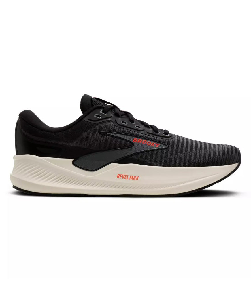 Revel Max Black/Ebony/Tigerlilly by Brooks