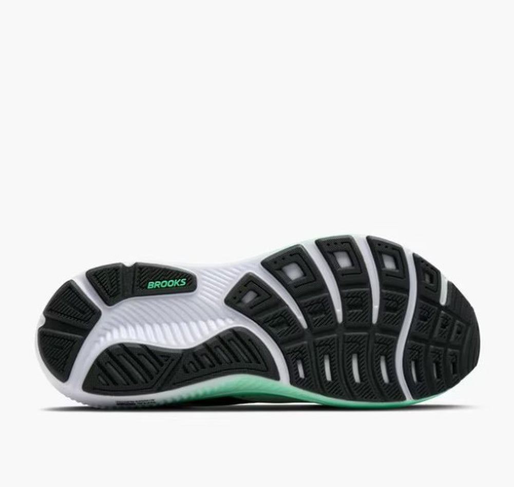 Ghost 18 in White/Spring Bud/Spruce by Brooks