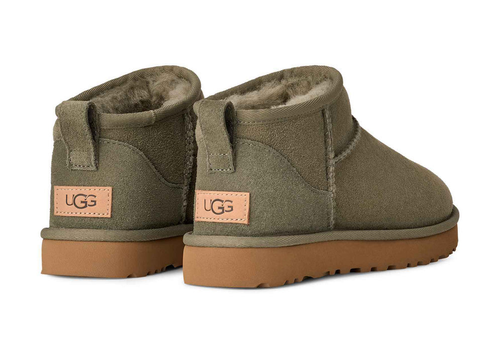 Classic Ultra Mini in Moss Green/Amphora by UGG
