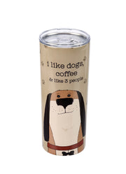 Coffee Tumbler- Dogs by Primitive by Kathy