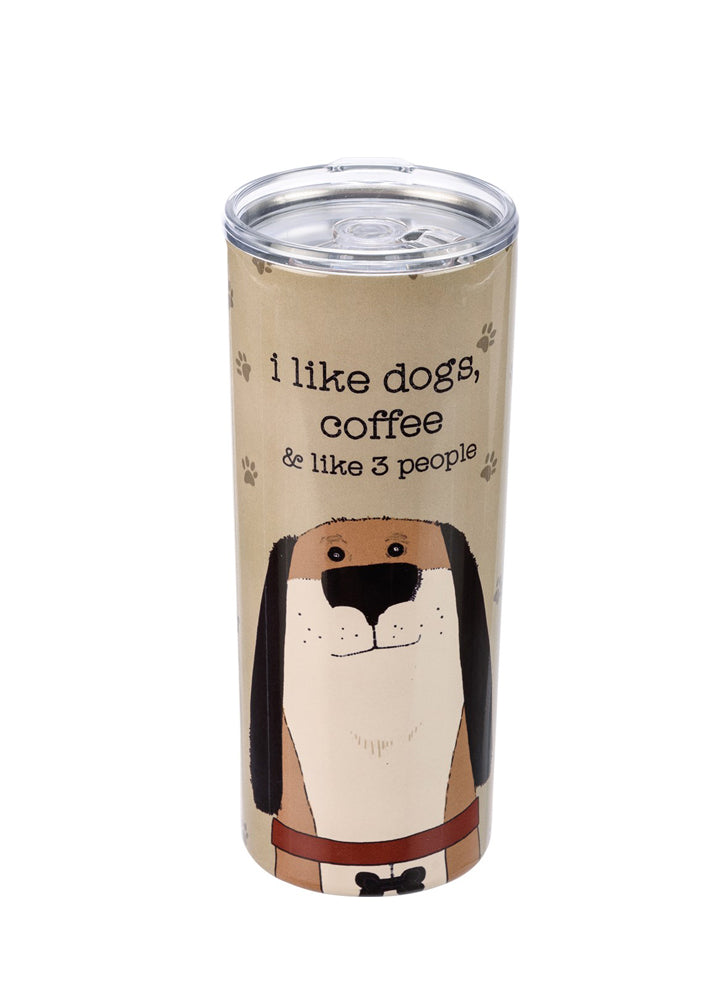 Coffee Tumbler- Dogs by Primitive by Kathy