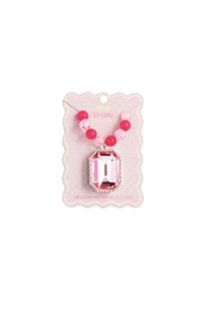 Hot Pink Lip Gloss Bracelet by Mud Pie