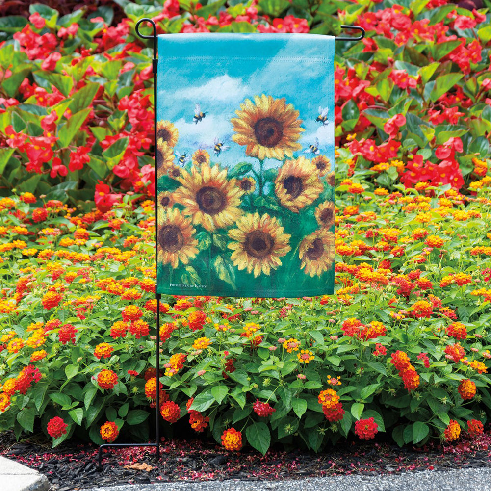 Garden Flag- Sunflower by Primitives by Kathy