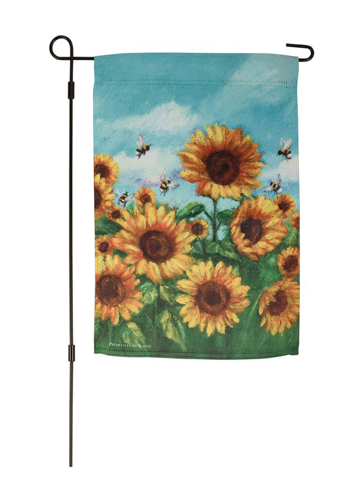 Garden Flag- Sunflower by Primitives by Kathy