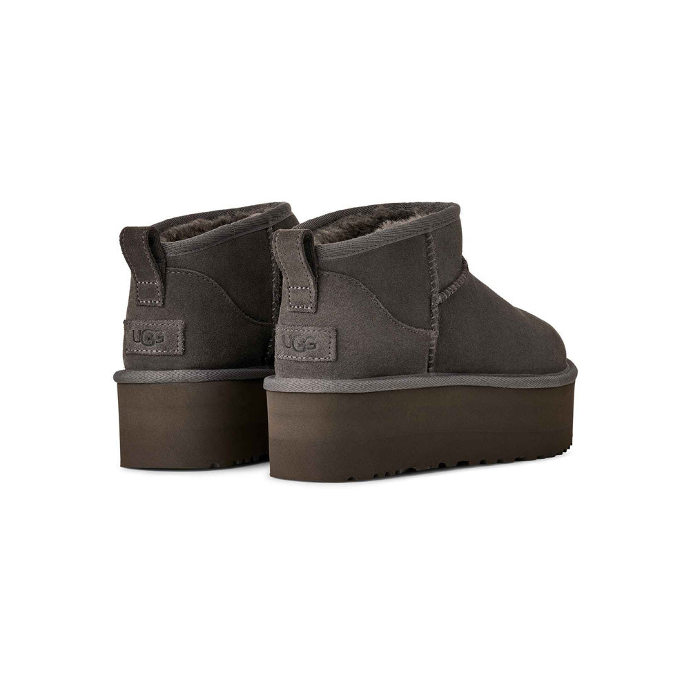 Classic Ultra Mini Platform in Charcoal by UGG