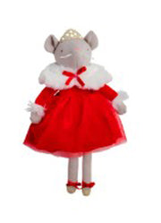 Mouse Queen Nutcracker Plush by Mud Pie