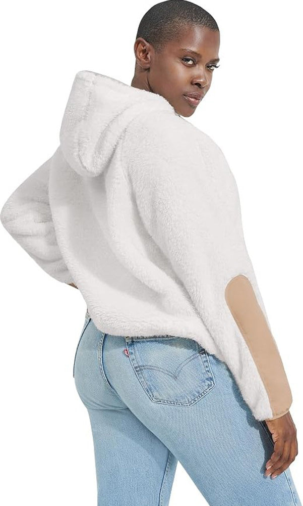 Ruthie UGGFluff Zip Hoodie in Nimbus/Driftwood by UGG