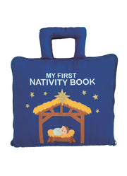 Nativity Fabric Book by Mud Pie