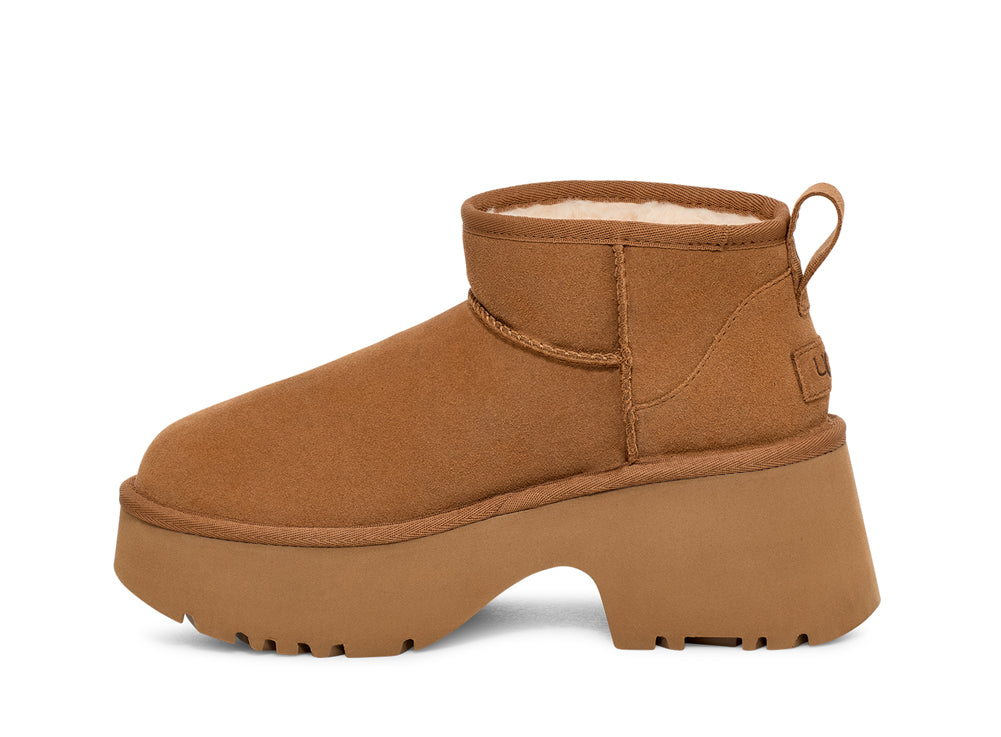 Classic Ultra Mini New Heights in Chestnut by UGG