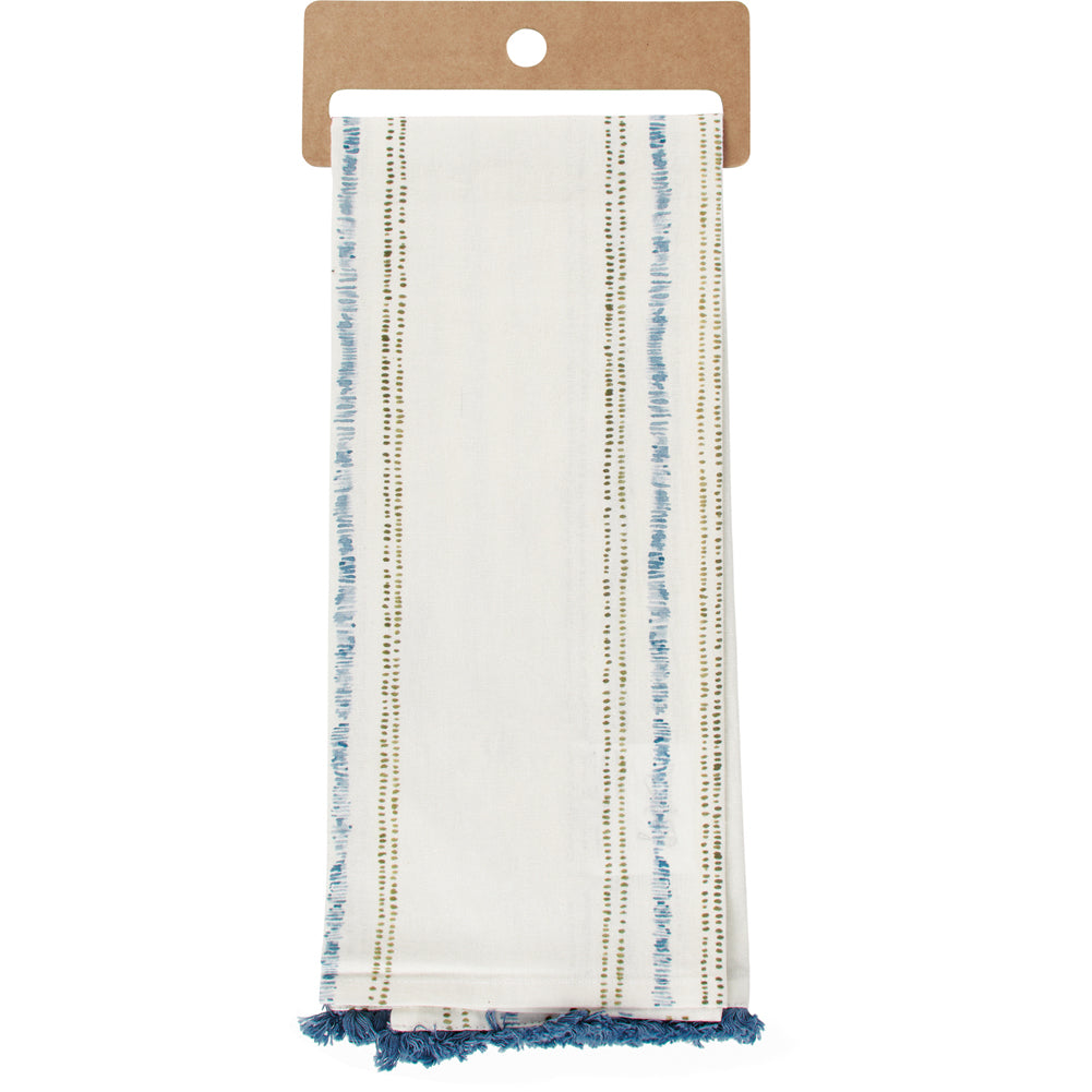Kitchen Towel- Blue Rooster by Primitives by Kathy