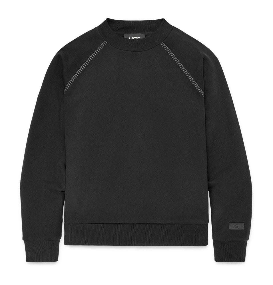 Classic Crewneck in Black by UGG