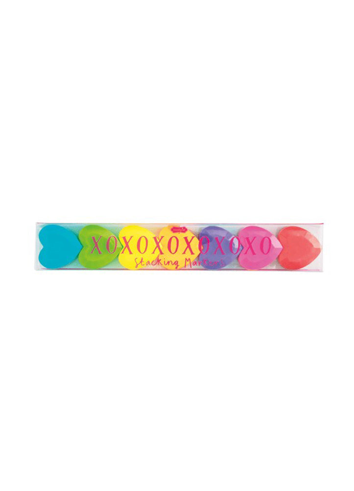 Heart Stacking Markers by Mud Pie
