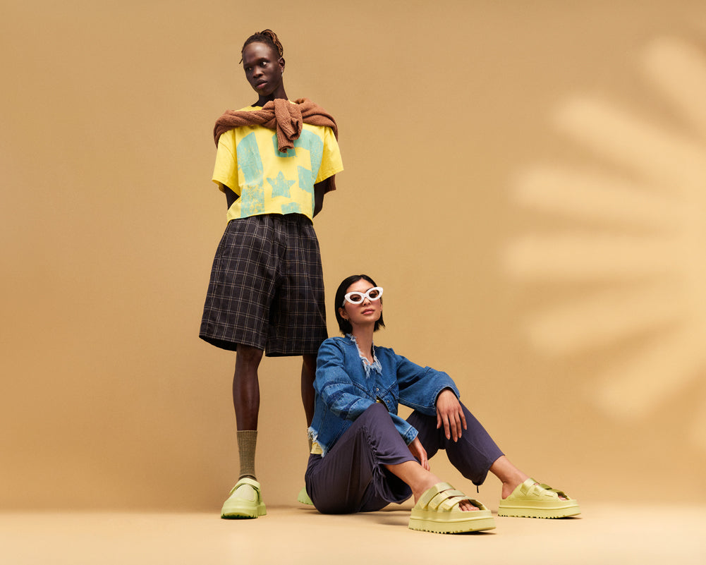 Goldenglow Slide in Golden Apple by UGG