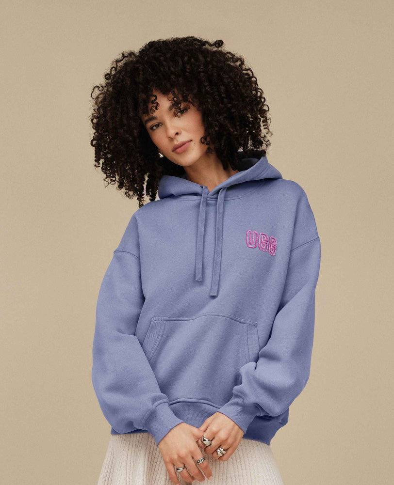 UGG Logo Hoodie in Dart by UGG