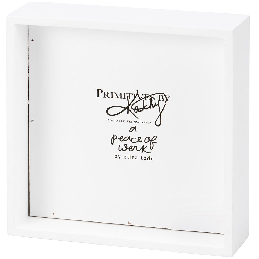 Inset Box Sign- Best Mom by Primitives by Kathy