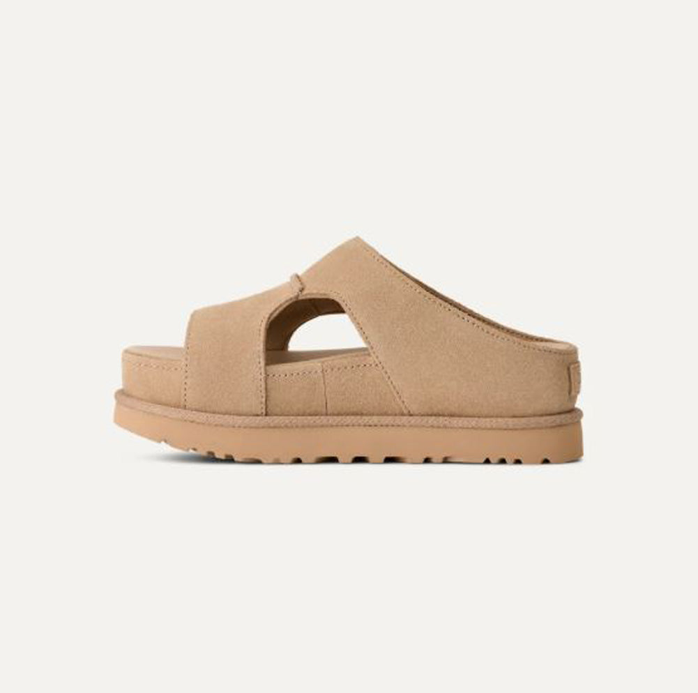 Goldenstar Hi Cutout Slide in Sand by UGG
