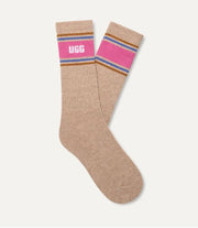 Jedlyn Varsity Crew in Sand Heather/Wood Violet by UGG