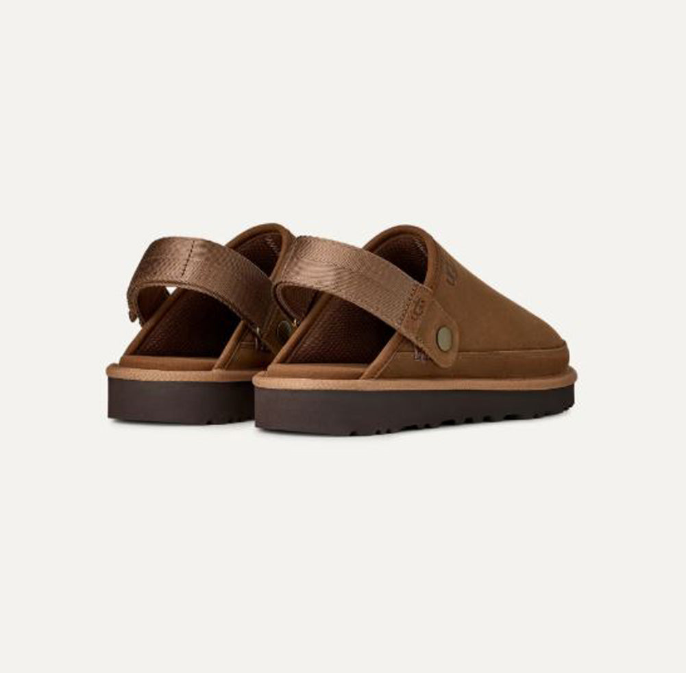 Goldencoast Clog II Nubuck in Dark Chestnut by UGG