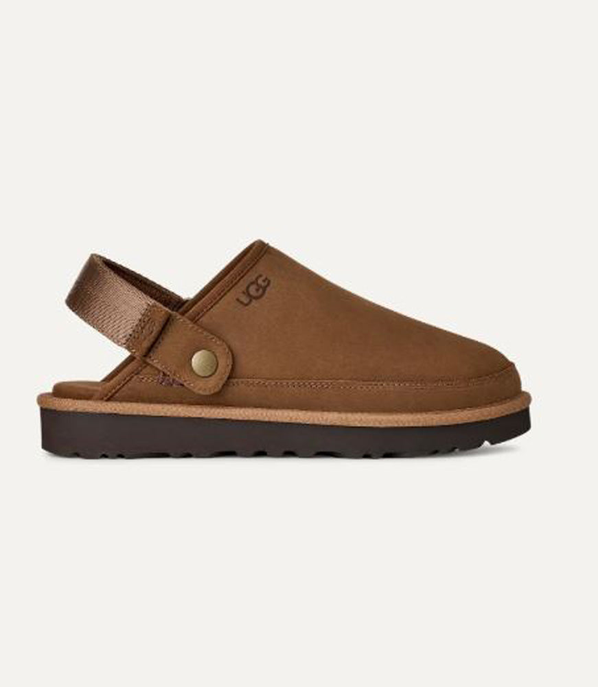 Goldencoast Clog II Nubuck in Dark Chestnut by UGG